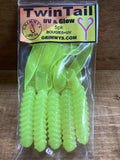 Grimmy's Lures 4" Double Tail Grubs