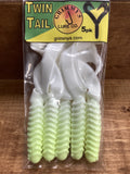 Grimmy's Lures 4" Double Tail Grubs