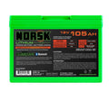 Norsk 12V 105Ah LiFEPO4 Battery Gaurdian Heated