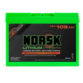 Norsk 12V 105Ah LiFEPO4 Battery Gaurdian Heated
