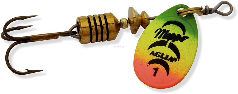 Firetiger - Mepps Aglia Lure Shallow Runner #1,2,3 &4