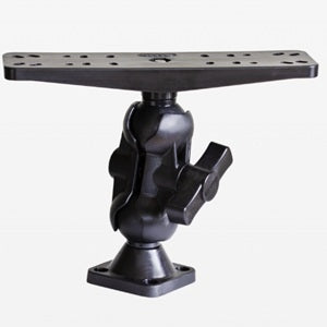 Scotty 2.25" Ball Mount with Fish Finder Plate
