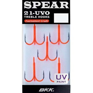 BKK Speer 21-UVO Ultra Violet Treble Hooks