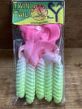 Grimmy's Lures 4" Double Tail Grubs