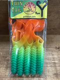Grimmy's Lures 4" Double Tail Grubs