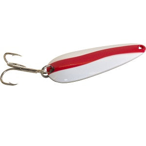 Red White - Len Thompson Spoon Lure 3/4 oz