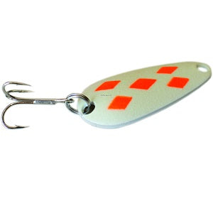 Five of Diamonds Glow - Len Thompson Spoon Lure 1 oz