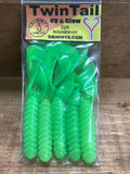 Grimmy's Lures 4" Double Tail Grubs