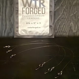 Water Forged Fishing Tackle Fluorocarbon Leaders