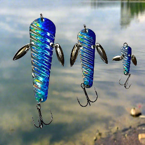 bulk fishing lures canada Aneew 56pcs Topwater Bass Kit Walleye Crankbaits Trout Pike Salmon Musky Perch Treble Hook for Freshwater Saltwater, Lure Kits This lure is primarily designed to catch tunas in the 5 to 25 lb Nomad Tackle Freshwater Lures Sampler