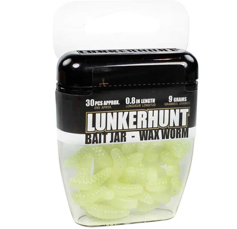 Lunkerhunt HSG01 Spade Grub Bait Jar, 1 1/2"