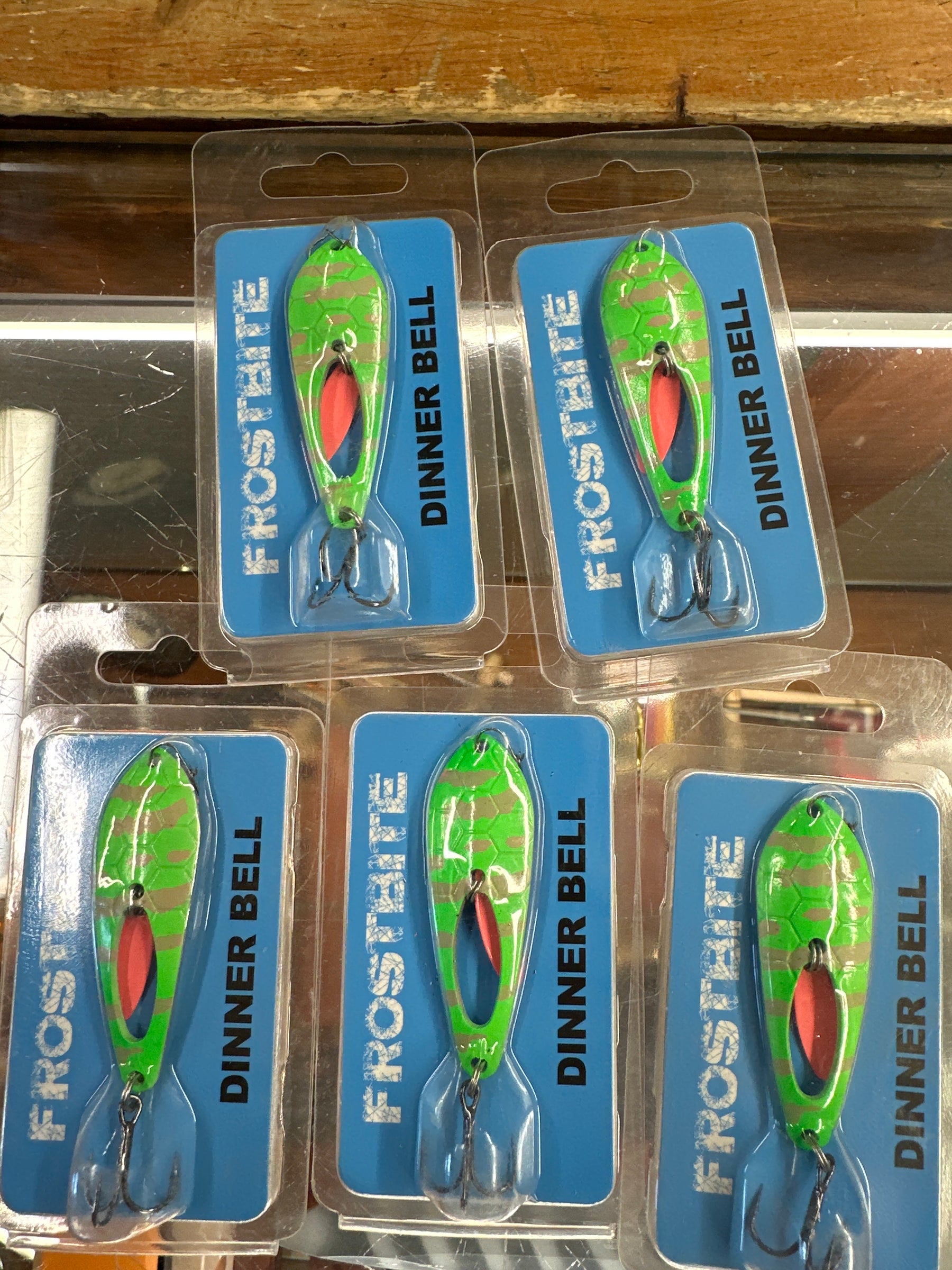 dinner bell spoon fishing lure Frostbite Dinner Bell