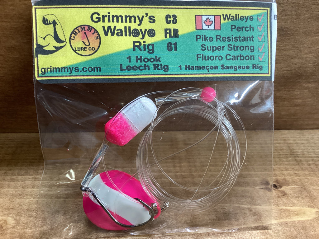 Grimmy's Lures Floating Walleye Leech Rig – classicoutdoors