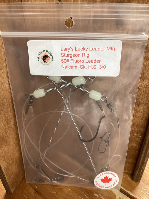 Larry's Lucky Leaders - Sturgeon Rigs
