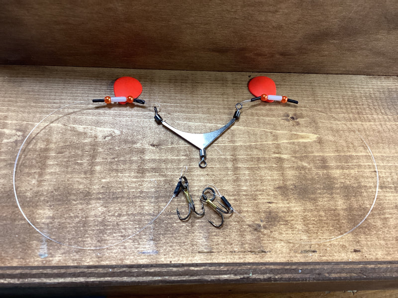 Lary's Lucky Leaders Double Predator Rigs