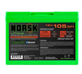 Norsk 24V 90AH HEATED LiFePO4 Lithium Trolling Motor Battery