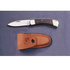 110 Folding Hunter® Knife - Nickel Silver Drop Point - Buck