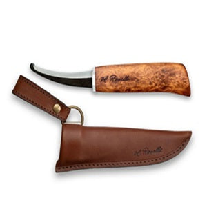 Roselli Opening knife round tip, dark