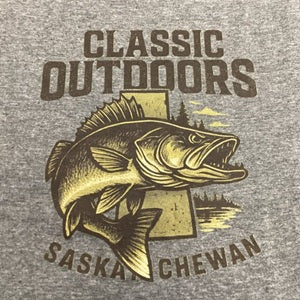 "Classic Outdoors" STOCK Walleye T-Shirt