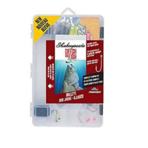 Shakespeare Catch More Fish Walleye Tackle Box Kit