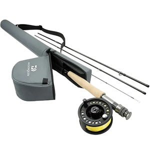 Daiwa Algonquin Fly Rod & Reel Combo with Travel Case
