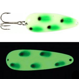 Moonshine Super Glow Casting Spoon - "Bad Toad"