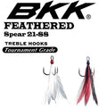 BKK Feathered Speer Treble Hooks