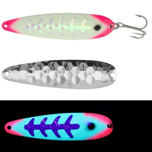 Moonshine Lures Magnum Spoon - "Black Pearl"