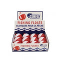Compac Red and White Bobbers
