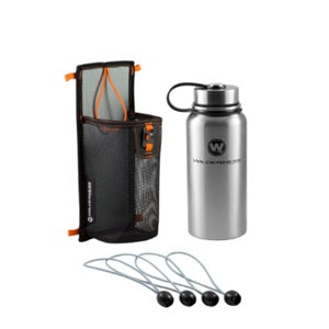 Wilderness Mesh Storage Sleeve & Water Bottle Kit