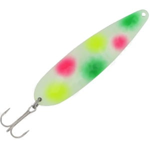 Moonshine Lures Magnum Super Glow Spoon - "Bread Winner"