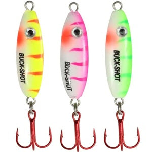 Northland Buck-Shot Rattle Spoon - 3 Pack