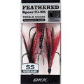 BKK Feathered Speer Treble Hooks