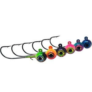 HCL Glow Walleye Hawgerz Jig Set