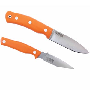 Casstrom Hunter's Combo, Double Hunting Knife Set, Orange G10