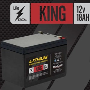 MarCum® King LiFePO4 12V 18Ah (Battery Only)