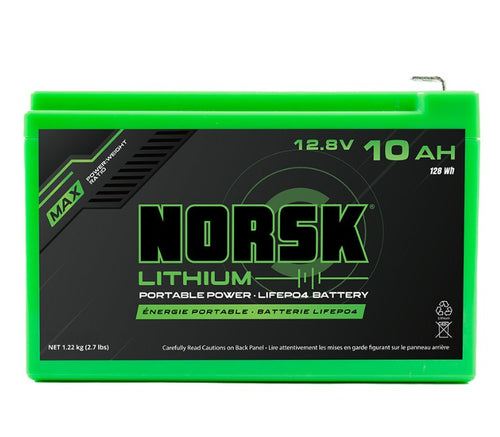 Norsk 12.8V 10Ah Lithium Ion Battery