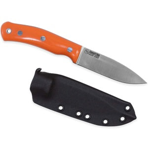 Casstrom No.10 SFK, Orange G10, Stainless, Kydex