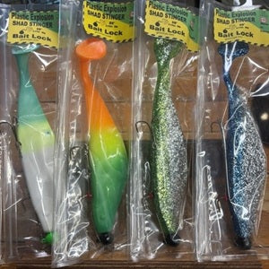 Grimmy's Line-Thru Rigged Shad Stinger - 9"