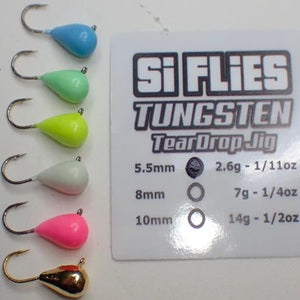 Si Flies Tungsten Jig Pack