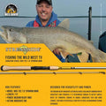 Streamside Wes David "Fishing the Wild West" Spinning Rod