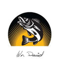 Streamside Wes David "Fishing the Wild West" Spinning Rod