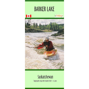 Barker Lake Canoe Map
