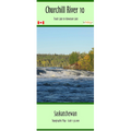 Churchill River 10 Canoe Map