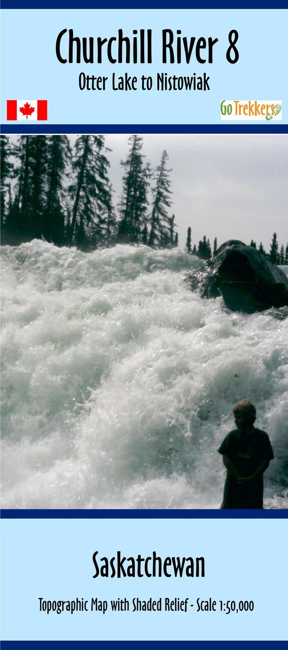 Churchill River 08 Canoe Map