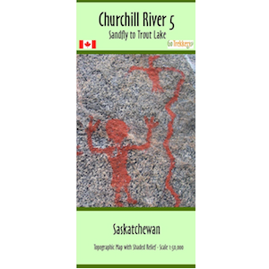 Churchill River 05 Canoe Map