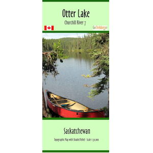Churchill River 07 Canoe Map