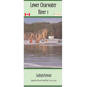 Lower Clearwater 1 and 2 Canoe and Kayak Map