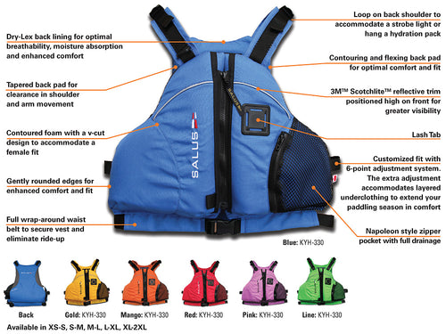 Lixada Outdoor Adult Life Jacket Breathable Life Vest Life Safety Jacket  With Total 11 Zippered Pockets and Multi Attachment