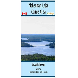 Mclennan Lake Canoe Area Map